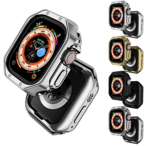 Soft TPU Case Cover For Apple Watch Ultra/Ultra 2 49mm Protective Bumper Frame - Picture 1 of 15