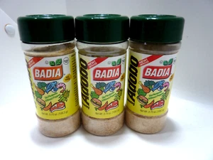3 CONFEZIONI Badia Adobo SENZA PEPE condimento/carne/pollo/frutti di mare/tabetta vegetale 3,75 OZ - Foto 1 di 2