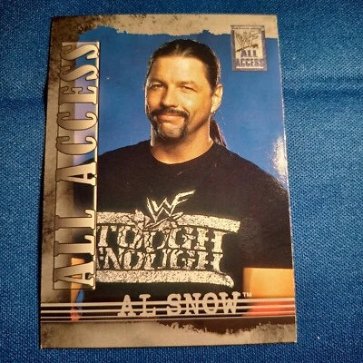 Tarjeta de acceso completo Al Snow 2002 Fleer WWF #22 WWE ECW TNA Legend Foto 1 de 2