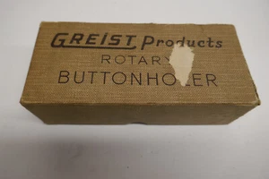 Vintage Greist Products Drehknopfloch Knopfhalter Vintage Nähmaschine - Bild 1 von 7