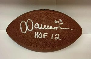 NFL Wilson DERMONTTI DAWSON Autographed Auto Signed HOF 12 Football COA FREE S&H - Bild 1 von 4