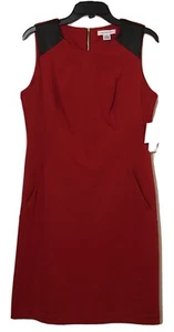 Liz Claiborne, Red Cabaret, Size M - Picture 1 of 5