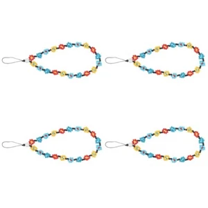 4 Pack -lost Rope Beaded Lanyard Bracelet Strap Wrist Charm - Zdjęcie 1 z 12