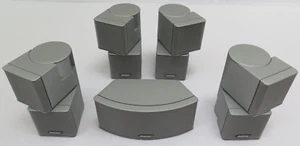 BOSE Jewel-Cube 5x doppio cubo cubo altoparlante centrale lifestyle 48 V35 argento - Foto 1 di 24
