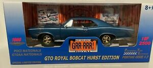 PONTIAC GTO ROYAL BOBCAT HURST EDITION 1966 ACE WILSON 1/18 DIECAST CAR 1/2,500