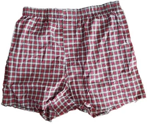 3 Hanes Comfort Flex Boxer Red Plaids Cotton/Poly Blend Size M 32-34 New - Picture 1 of 14