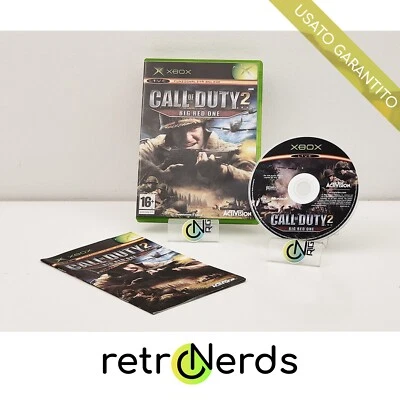 Gioco Microsoft XBOX 1° GEN - Call of Duty 2 Big Red One ** COD ** - Immagine 1 di 4