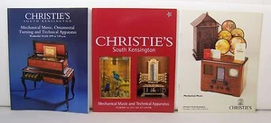 Lot3 Christie's Mechanical Music Technical Apparatus Turning Auction Catalogs 52 - Imagen 1 de 1