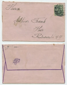 87653 - Mini-Beleg - Plauen 24.6.1915 - Bild 1 von 1