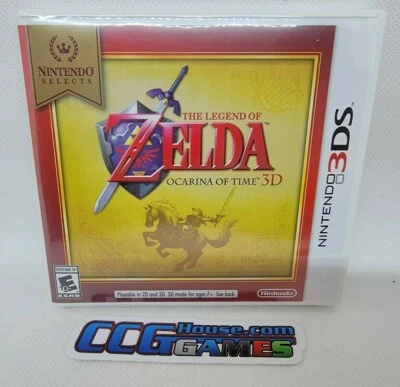 The Legend of Zelda: Ocarina of Time (2D 3D 3DS) 2011 SEALED *CCGHouse* - Image 1 of 4