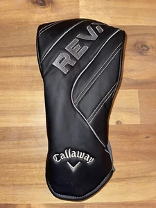 CALLAWAY REVA DRIVER HEADCOVER - Black Head Cover is In Very Nice Condition! - Picture 1 of 2