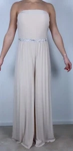 FRANK LYMAN Overall beige Hochzeit Festlich Party Feier Abendkleid Hosen-kleid - Bild 1 von 3