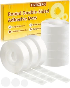 Double Sided Adhesive Dots -1000Pcs Removable Sticky Dots, Double Sided Balloon - Picture 1 of 12