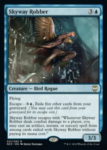 SKYWAY ROBBER mtg NM-M New Capenna Commander Rare 1 Card - Picture 1 of 1