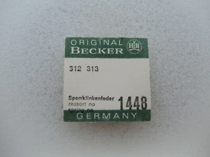 Resorte de clavija de bloqueo para HB Becker 312, 313, click spring, part 1448 - Imagen 1 de 2