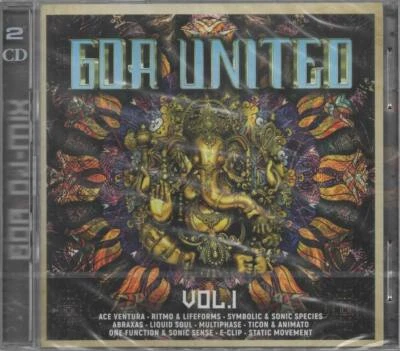 Goa United Vol.1 NEU 2CDs Ace Ventura Abraxas Liquid Soul Interactive Noise ABC - Bild 1 von 2