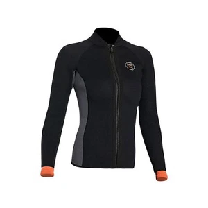 Wetsuit Top Jacket Women Men 3MM Neoprene Long Sleeve Dive Scuba Wet Suit Shi... - Picture 1 of 8