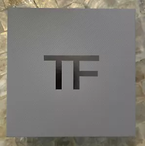💠TOM FORD Gift Box Light Gray & Silver TF 6" x 6" x 2" New Empty FREE SHIP - Picture 1 of 5
