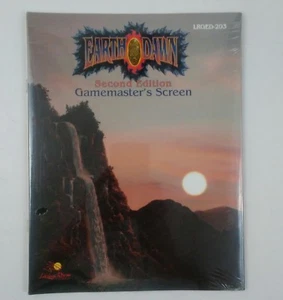 2002 Wizkids Earthdawn Second Edition Gamemaster's Screen LRGED-203  - Picture 1 of 2