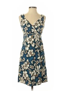 The Hawaiian Original Women Blue Casual Dress 4 - Picture 1 of 2
