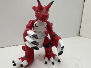 2001 Bandai Digimon - Growlmon - 4.5 Inch Action Figure Toy Digi Warriors - Foto 1 di 11