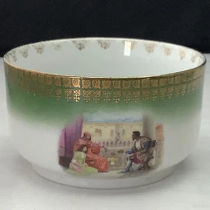 Victoria China Sugar Bowl - Othello C.1890 Antique China - RARE - Picture 1 of 7