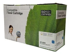 HP 508X CF361X CYAN Compatible Toner Cartridge 9.5K Yield Sealed Bag - Bild 1 von 2