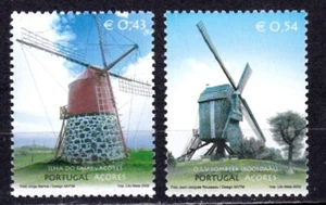 PORTUGAL-AZORES #471-472 MNH WINDMILLS 2002 - Picture 1 of 1