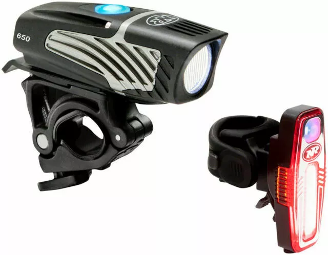NiteRider 6790 Lumina Micro 650 and Sabre 80 Bicycle Headlight and Taillight Set