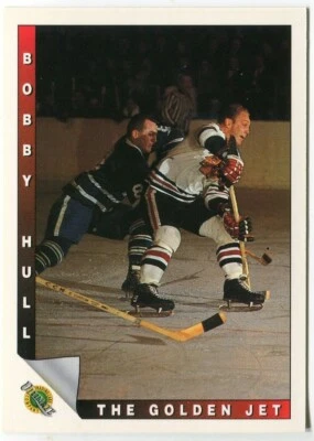 1991-92 Ultimate Original Six #89 Bobby Hull Chicago Blackhawks - Image 1 of 2