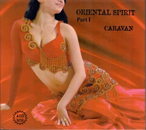 ORIENTAL SPIRIT CARAVAN 1: Over 4 Hours Professional BellyDance Music ~ 4 CD BOX - Imagen 1 de 2