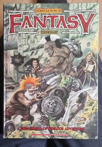 WARHAMMER FANTASY ROLE PLAY - A GRIM WORLD OF PERILOUS ADVENTURE - Hardback - Picture 1 of 9