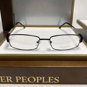 Capri Peachtree PT88 Black 55-20-145 Full Rim Metal Eyeglasses Frame - Picture 1 of 9