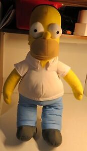 The Simpsons 21" Tall Homer Simpson Jumbo Plush 2015 Toy Factory Stuffed Doll