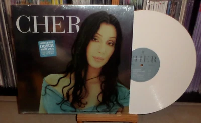 CHER BELIEVE WHITE LP STRONG ENOUGH ALL OR NOTHING DOV'E L'AMORE WE ALL SLEEP - Image 1 of 4
