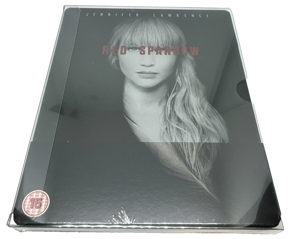 Red Sparrow Steelbook Blu Ray UK Edition Fast Post 1st Class