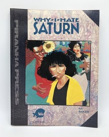 Why I Hate Saturn Kyle Baker Piranha Press 1990 Graphic Novel 2nd Print 200pg