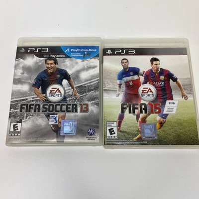 FIFA 15 & FIFA Soccer 13 (Sony PlayStation 3, 2014) Bundle Very Good Condition - Image 1 of 4