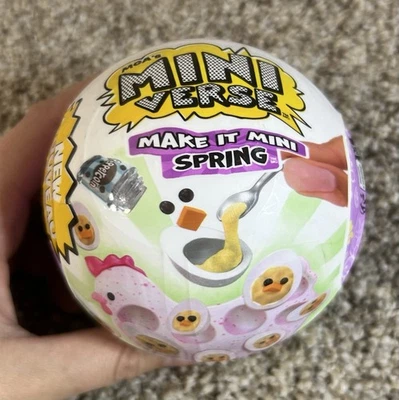 MGA's Miniverse Make It Mini Food Spring Series 2 - Deviled Eggs New One Set - Image 1 of 4