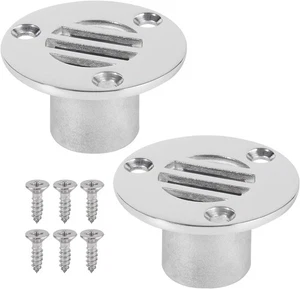 316 Edelstahl 1" Boot Boden Deck Ablauf (2er Pack) - Bild 1 von 5