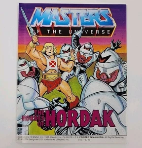 Mini cómic The Hordes of Hordak 1986 vintage MOTU Masters of the Universe - Imagen 1 de 16