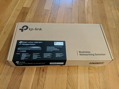 Conmutador administrado 10G TP-Link Jetstream Omada TL-SX3008F 8 puertos 10GE SFP+ L2+ Foto 1 de 4