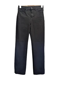 NYDJ not your daughters jeans black denim size 10 slim straight - Picture 1 of 6