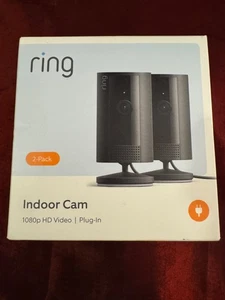 *Read* Ring - 2-Pack Indoor Plug-In 1080p HD Security Camera (2nd-Generation) - Picture 1 of 4