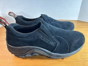 NEW Merrell Jungle Moc Shoes Womens Size 8.5 Black Slip On J60826 - NEVER Used - Picture 1 of 8
