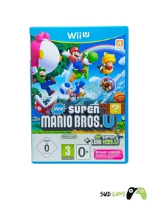 Nintendo Wii U – New Super Mario Bros + New Super Luigi U-Très Bon État –Jeu PAL - Picture 1 of 1