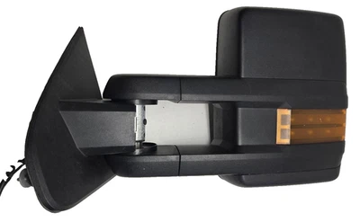 2016 Chevrolet Silverado 3500 Left Door Mirror Power W/Turn Sig, Missing Cap; LH Foto 1 de 4