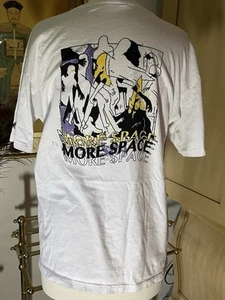 Camiseta Zara Pulse Hombre More Space Blanca M/40 Mediana Gráfica Cuerpos - Imagen 1 de 10