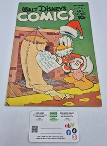 Rare 1944 Walt Disney's Comics & Stories Vol 5 #3 Issue #51 Classic Comic - Picture 1 of 4