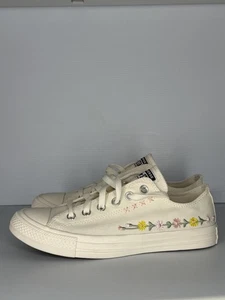 Converse Chuck Taylor All Star Halbschuhe Damengröße 6,5 Damen 8,5 Blumenmuster NEU - Bild 1 von 9